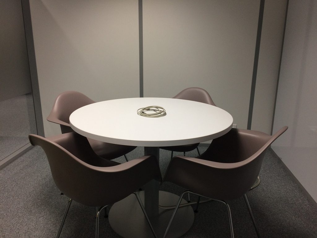 meeting room, cable, four